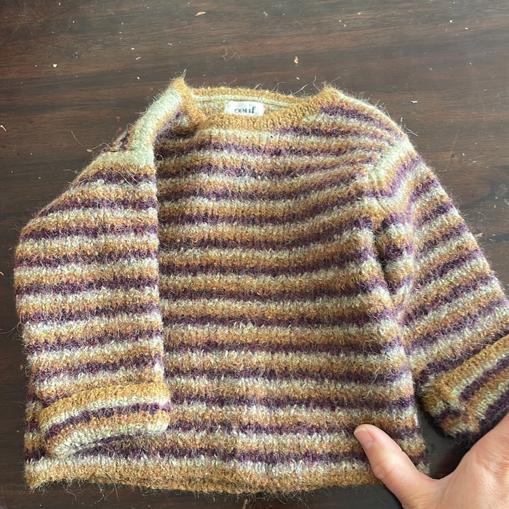 Oeuf baby alpaca sweater